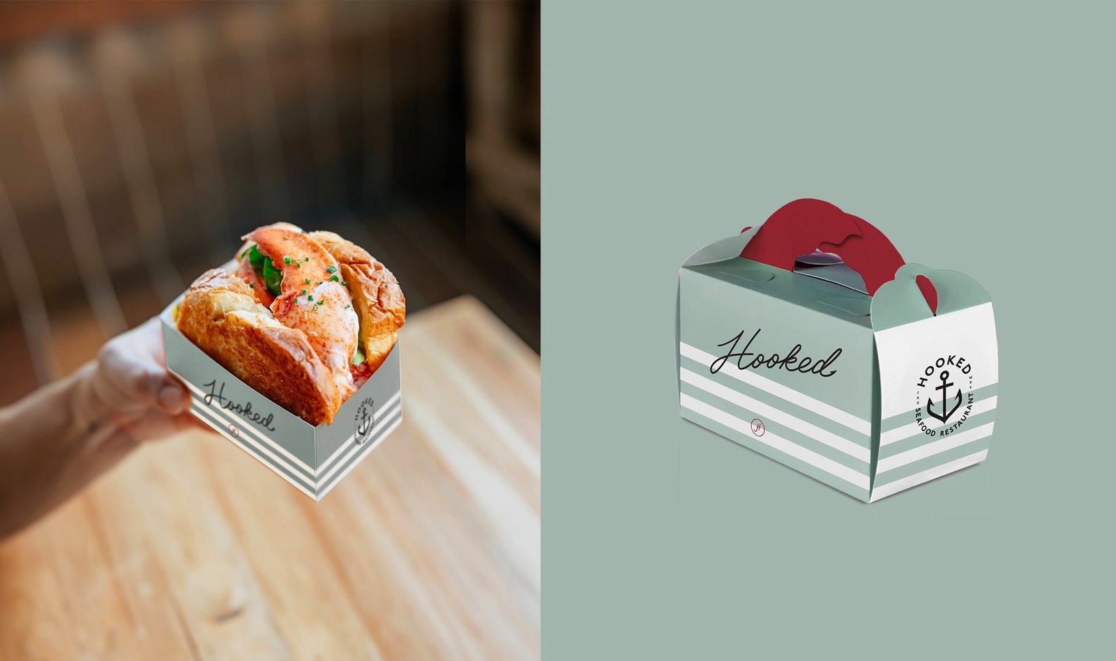 hooked packaging design for restaurants desktop