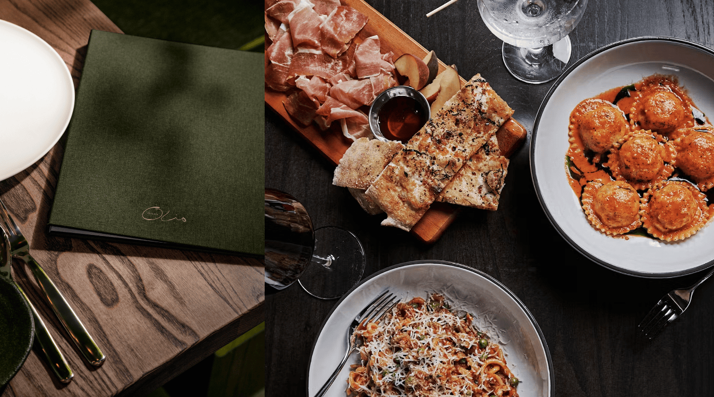 olio menu plus table desktop
