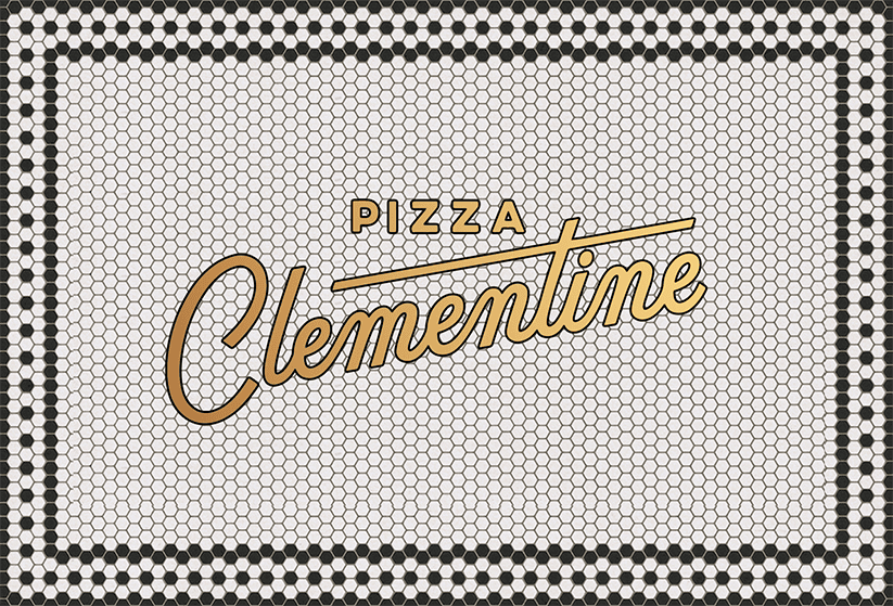 pizza clementine tile work
