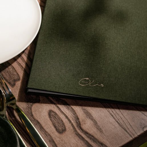 olio menu cover mobile